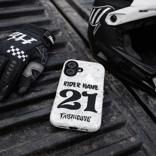 Motocross Phone Case — Bandana White