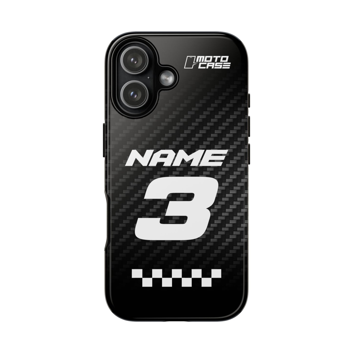Motocross Phone Case — Carbon Stealth