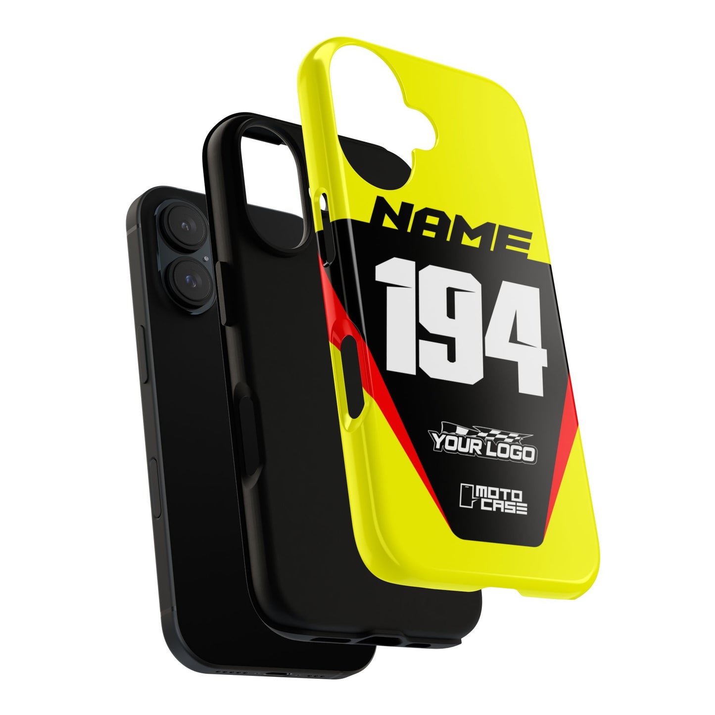 Motocross Phone Case — Podium Yellow