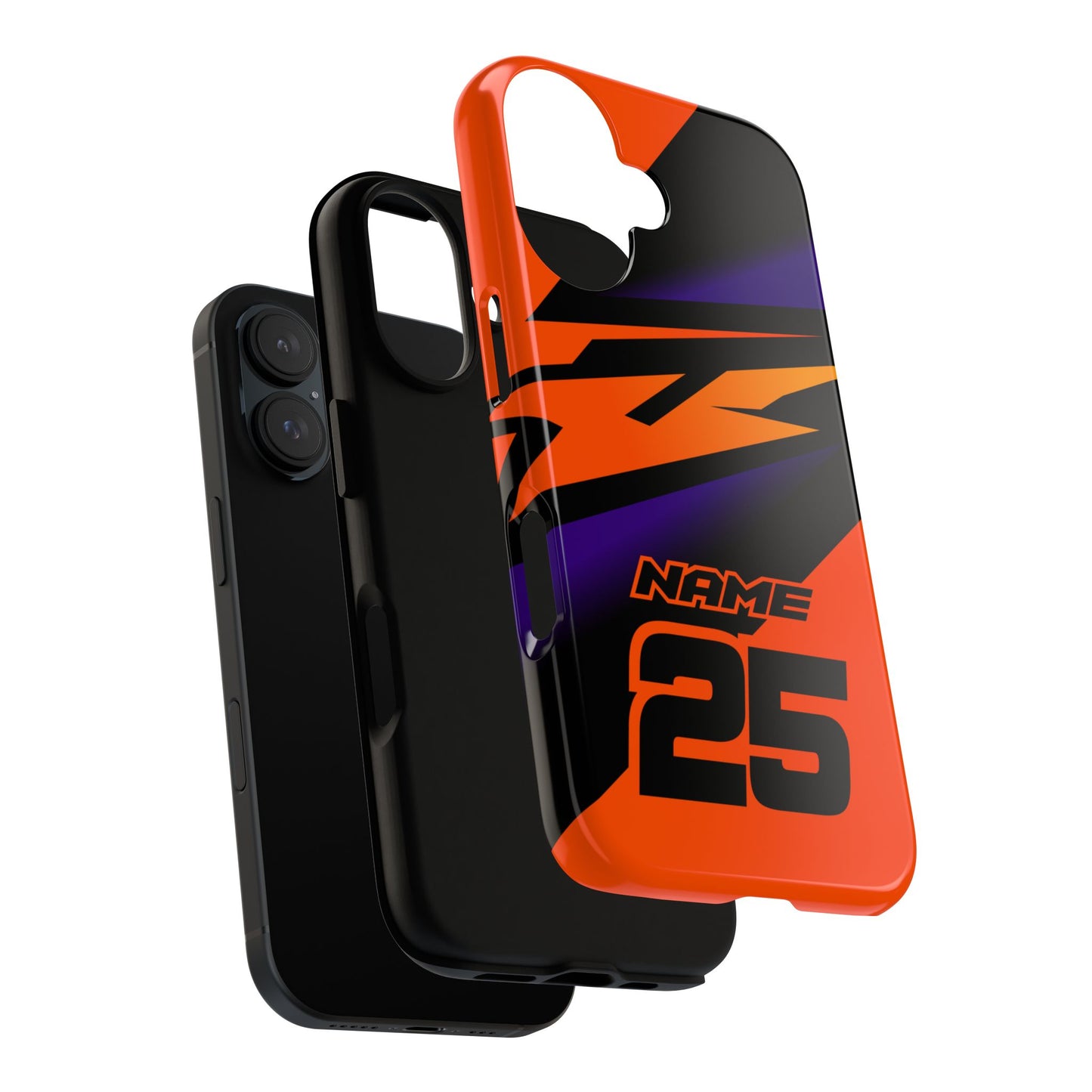 Motocross Phone Case — Racer Orange
