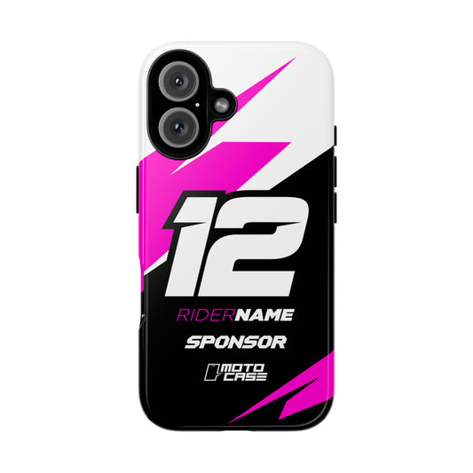 Motocross Phone Case — Burst Pink