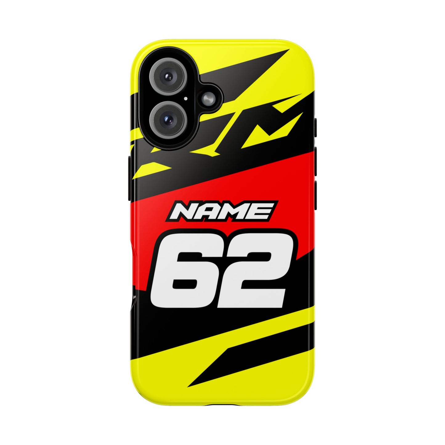 Motocross Phone Case — Racer Yellow