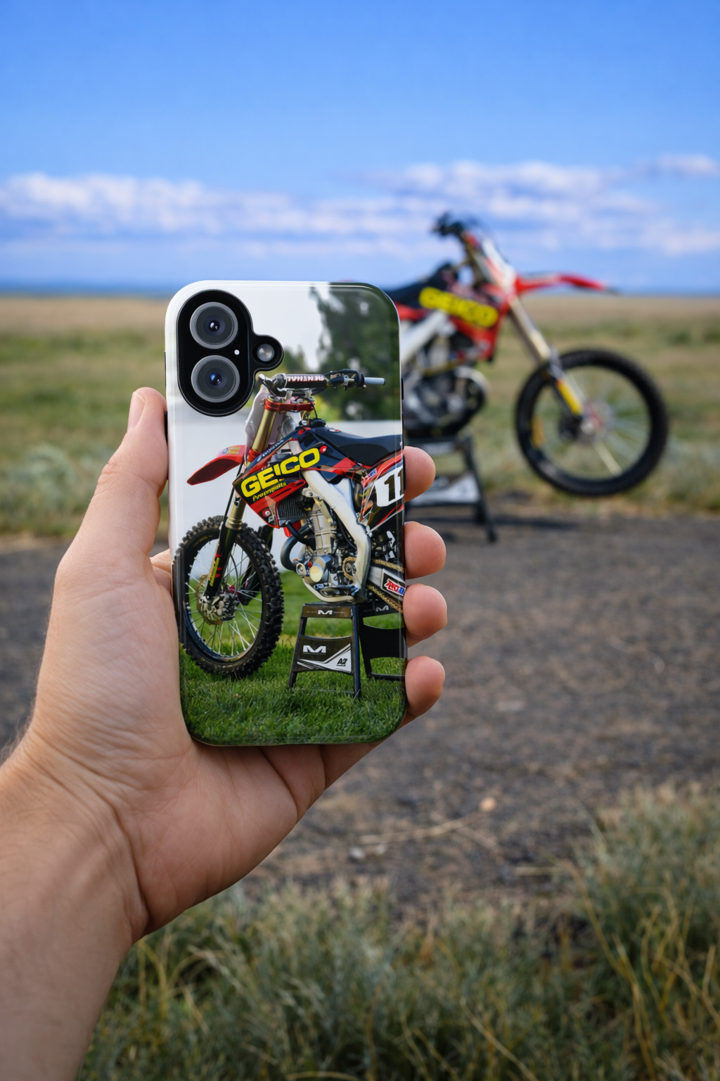 Motocross Phone Case — Custom