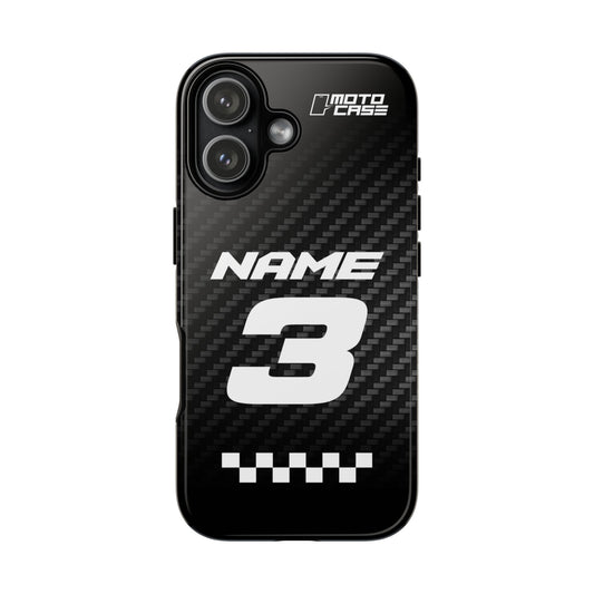 Motocross Phone Case — Carbon Stealth