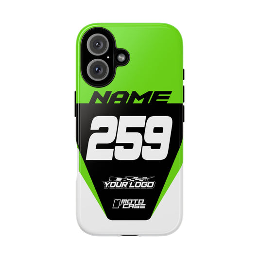 Motocross Phone Case — Podium Green