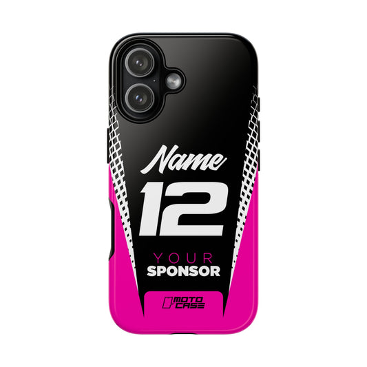 Motocross Phone Case — Racer Pink
