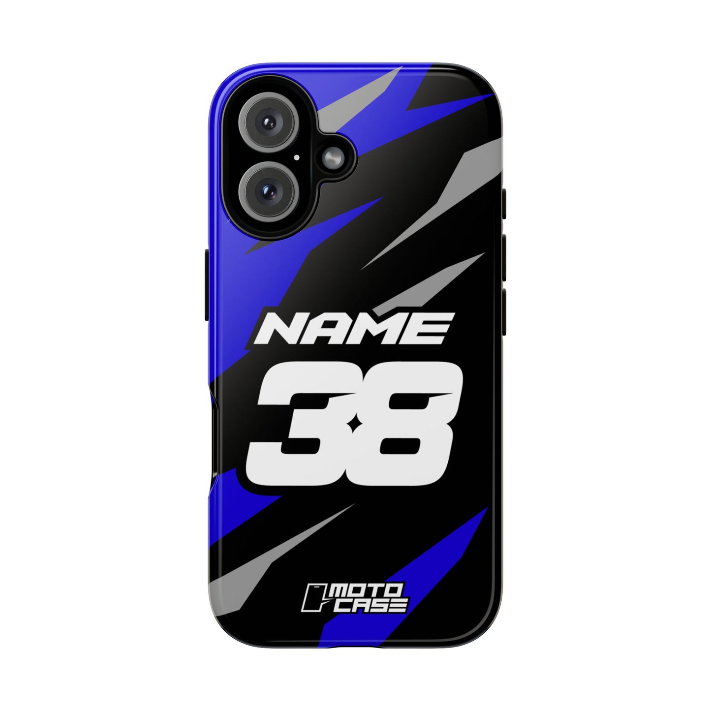 Motocross Phone Case — Blue Cru