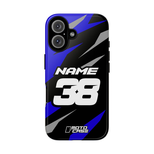 Motocross Phone Case — Blue Cru