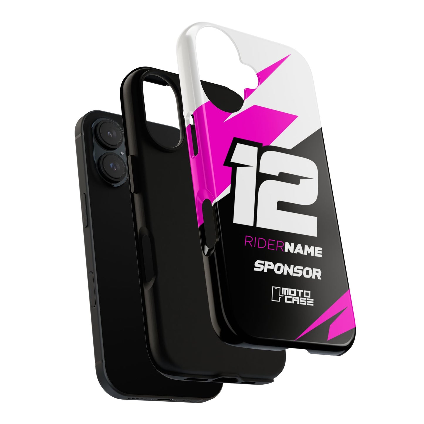 Motocross Phone Case — Burst Pink