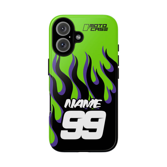 Motocross Phone Case — Flames