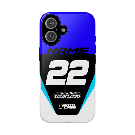 Motocross Phone Case — Podium Blue