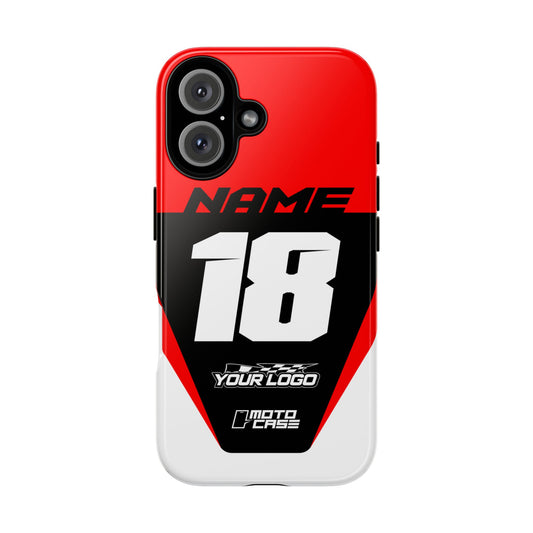 Motocross Phone Case — Podium Red