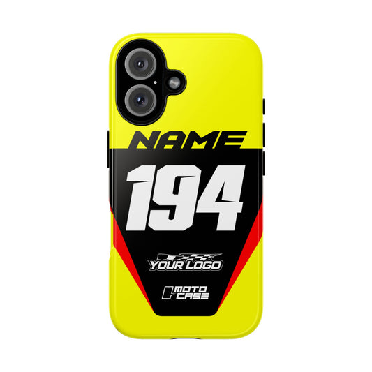 Motocross Phone Case — Podium Yellow