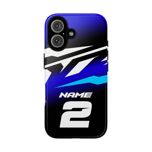 Motocross Phone Case — Racer Blue