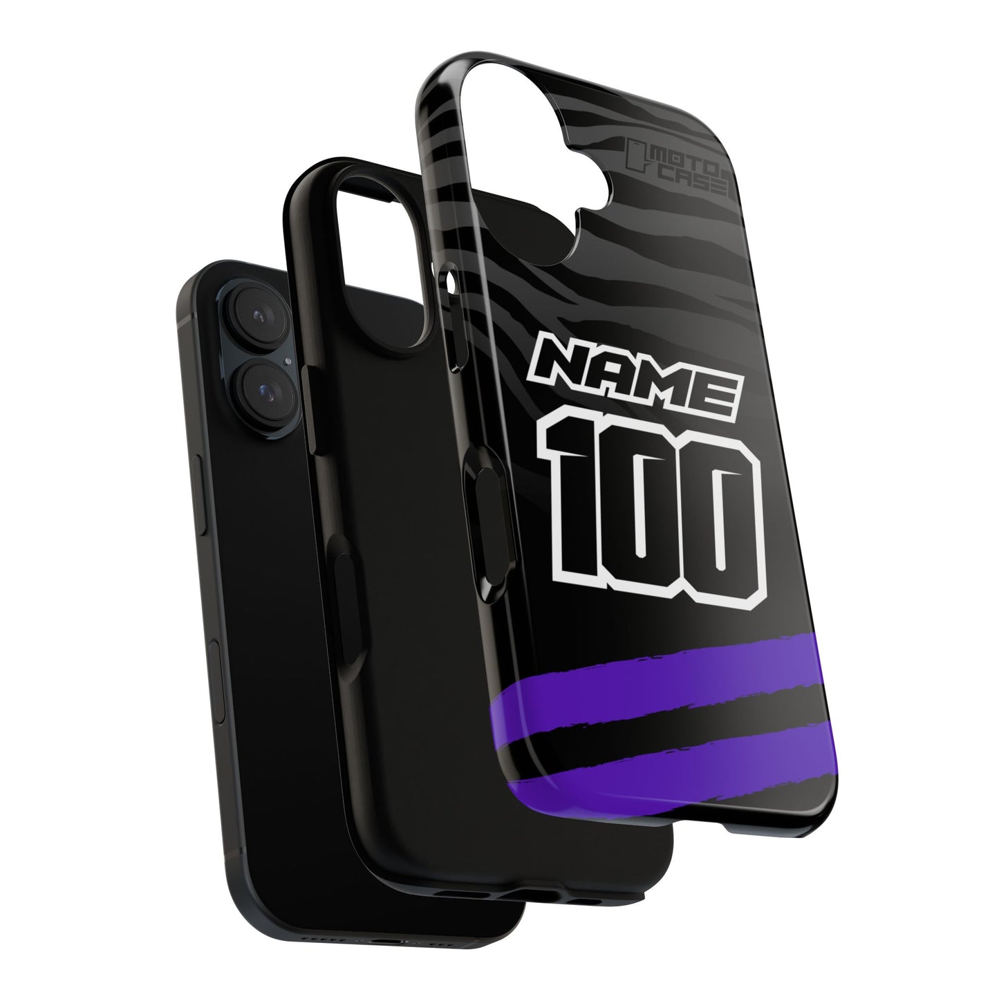 Motocross Phone Case — Zebra